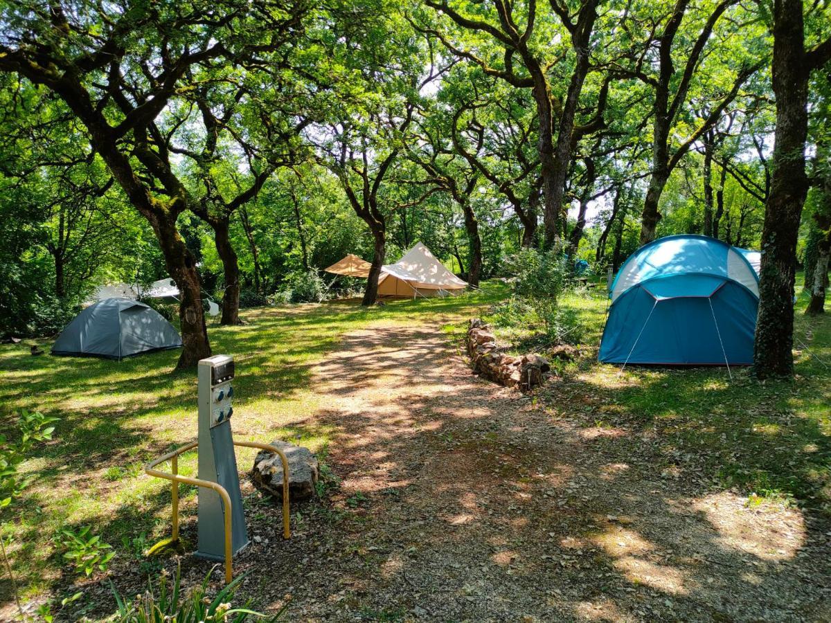 Camping Le Bel Air Mobil Home Le Cornouiller 4 Personnes Limogne-en-Quercy Esterno foto